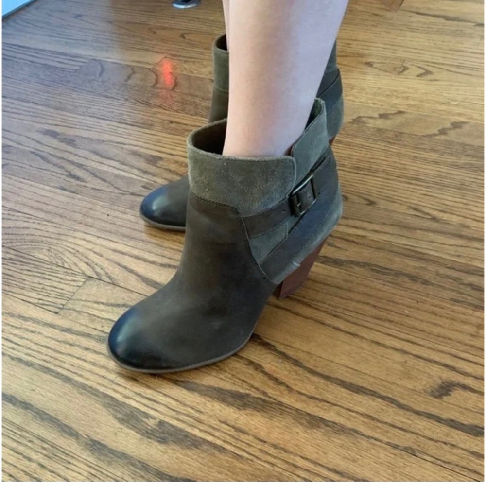 Sole Society  suede& leather Ankle Boots